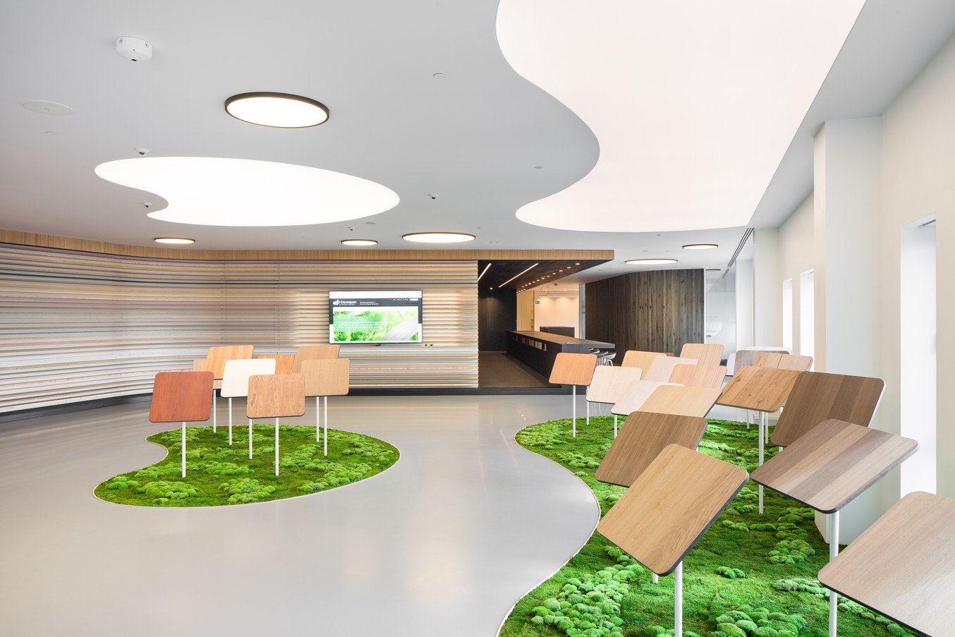 Decospan interior planting moss